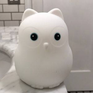 Soft silicone glowing night light. Brand new